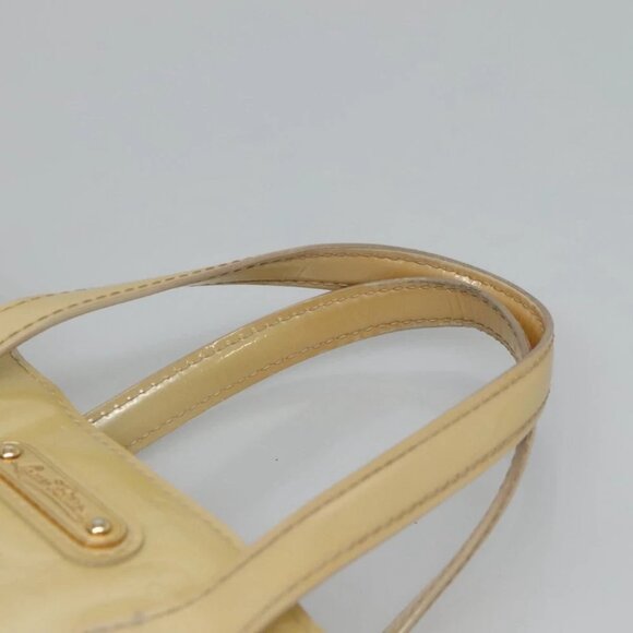 LOUIS VUITTON Monogram Vernis Wilshire PM Hand Bag Broncorail M91452 Auth - Picture 2 of 16